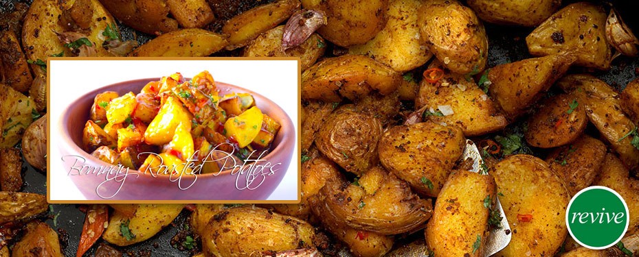 Bombay roasted potatoes